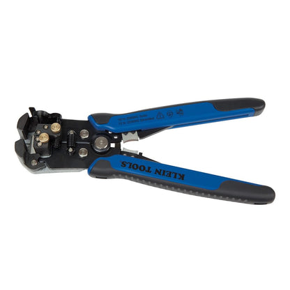 Klein Tools 80013 Wire Stripper/Ratcheting Crimper, Electrical Crimping Tool Kit with Automatic Wire Stripper and Ratcheting Insulated Terminal Crimper, 2-Piece