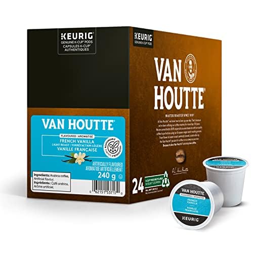 Van Houtte French Vanilla K-Cup Coffee Pods - 24 Count for Keurig Brewers