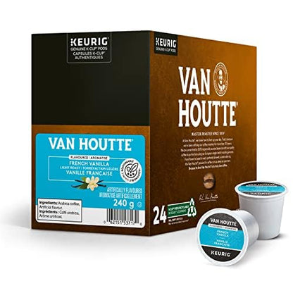 Van Houtte French Vanilla K-Cup Coffee Pods - 24 Count for Keurig Brewers