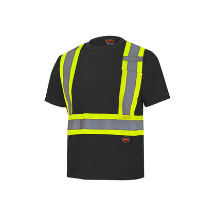 Pioneer High Vis Shirt for Men - Safety T-shirt - Class 1