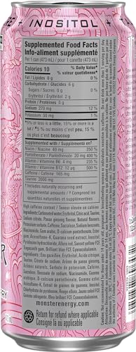 Monster Energy Ultra Strawberry Dreams, 473 mL Cans (12 Pack) – Zero Sugar Energy Drink