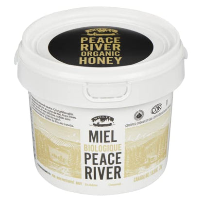 Peace River Organic Creamed Honey | 100% Pure Canadian Raw Honey | Unpasteurized | Smooth & Spreadable | Preservative-Free | 2kg Pail