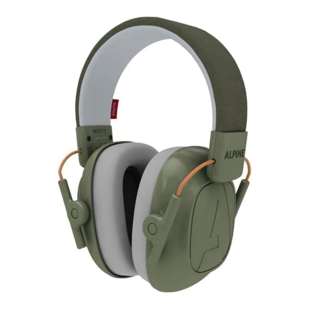 Alpine Muffy - Noise Cancelling Headphones for Kids - CE & ANSI Certified - Earmuffs for Autism - Kids Ear Protection for Sensory & Concentration Aid - Green 🍁 All In One Marketplace Canada