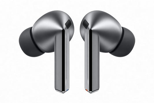 Samsung Galaxy Buds3Pro, Wireless Bluetooth Earbuds with Adaptive Noise Control, Sweat and Water Resistance, AI translator, Hi-Fi Sound, 360 Audio – Silver (CAD Version & Warranty) Samsung