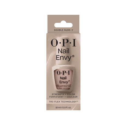 OPI Nail Envy Strengthener Double Nude-y | Sheer Soft Neutral Crème Strengthening Nail Polish Treatment | Strengthen Weak & Thin Nails 🍁 All In One Marketplace Canada