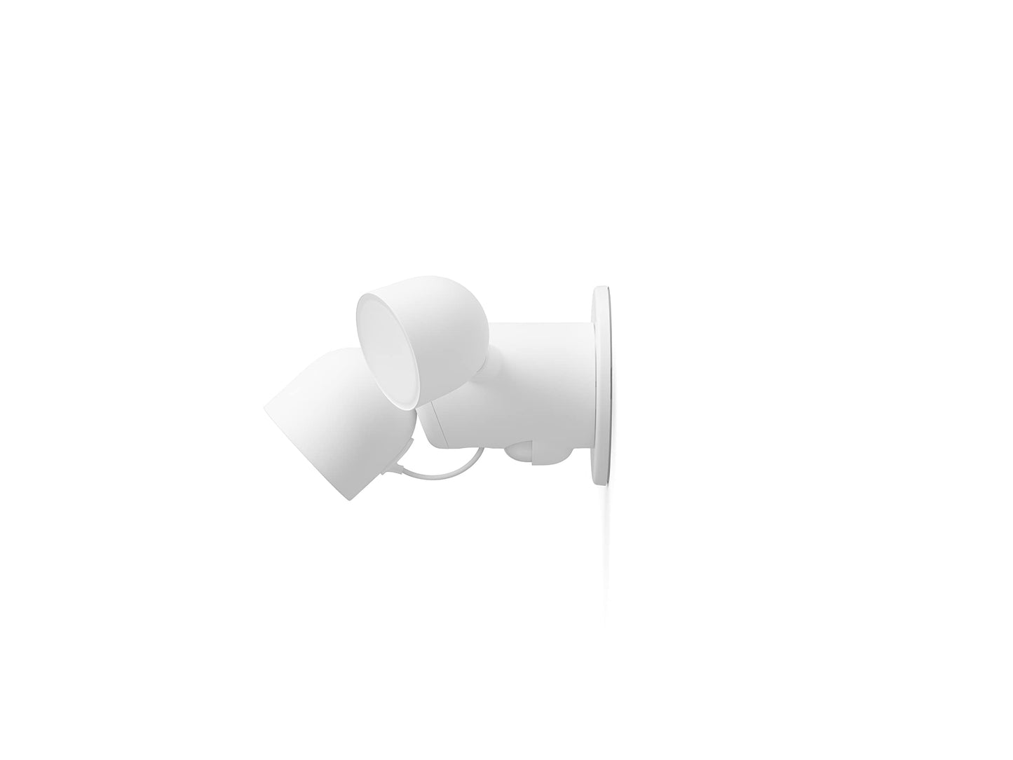 Google Nest Cam with Floodlight - Outdoor, Wired - Snow - 1-Pack