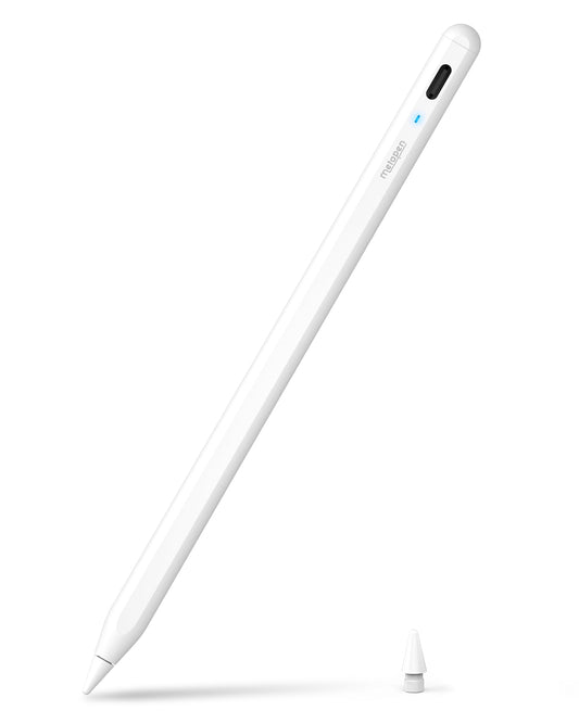 Metapen A8 iPad Pencil,Palm Rejection,4Min Fast Charging,Magnetic Attachment,Stylus Pen Compatible with iPad A16 6th-11th Gen, Air 3/4/5/M2/M3/M4, Pro 11"/12.9"/13", mini 5/6