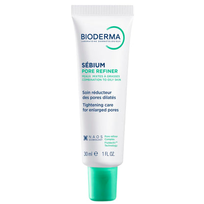 Bioderma - Sébium - Pore Refiner Cream - Corrective Care for enlarged pores - For Combination to Oily Skin - 1 fl.oz. Bioderma