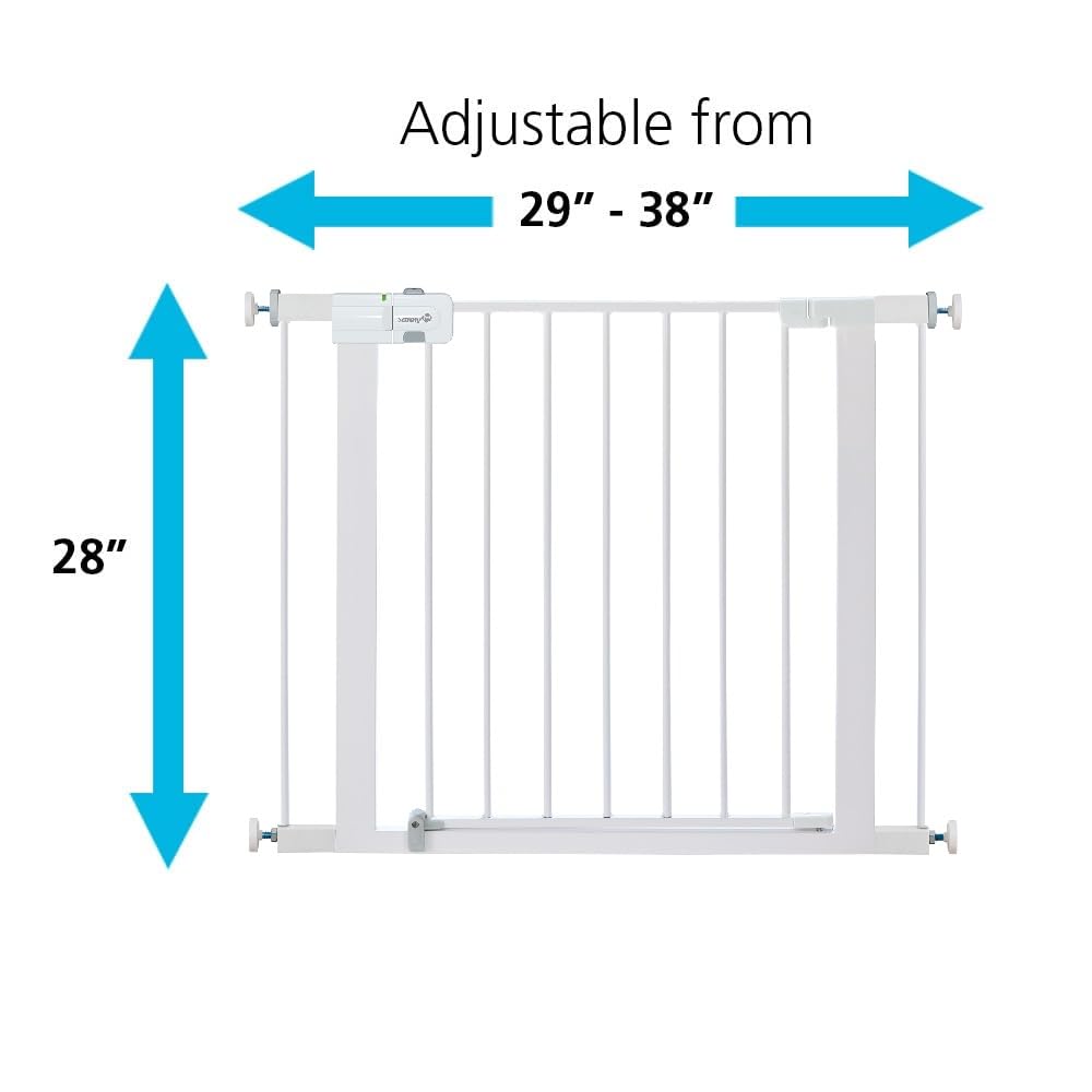 Safety 1st Easy Install Walk-Through Gate, Black 🍁 All In One Marketplace Canada