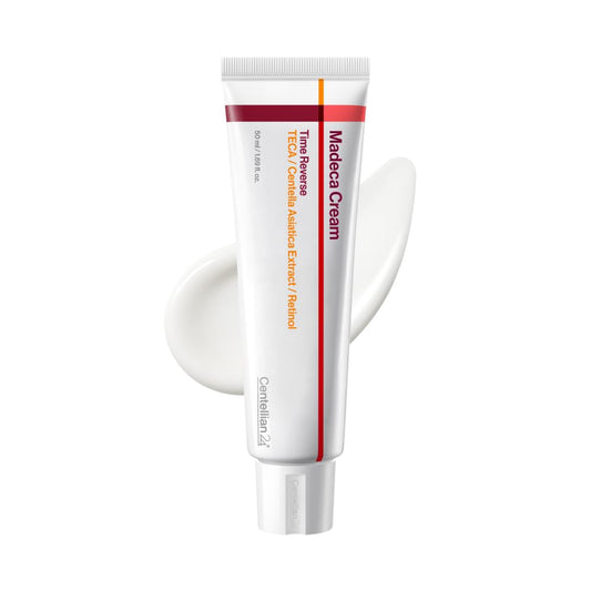 CENTELLIAN 24 Madeca Cream Time Reverse (1.69fl oz) - Advanced Fast-Absorbing & Nourishing, Hydrates, Firms & Reduces Wrinkles, Low Irritation, Korean Skin Care Centella Asiatica, Collagen - Available at All In One Marketplace Canada