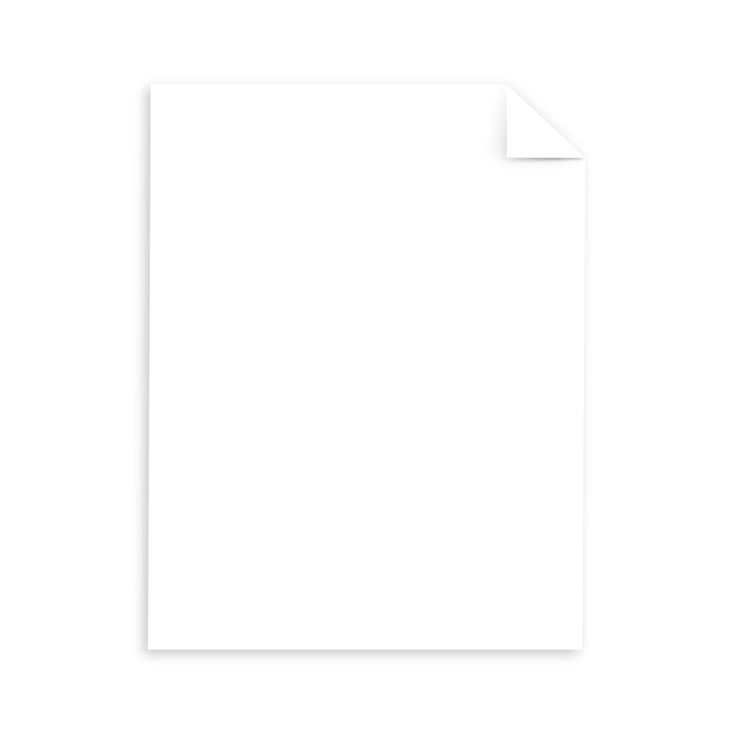 Neenah Premium Cardstock, 96 Brightness, 65 lb, Letter, Bright White, 250 Sheets per Pack (91904) Neenah