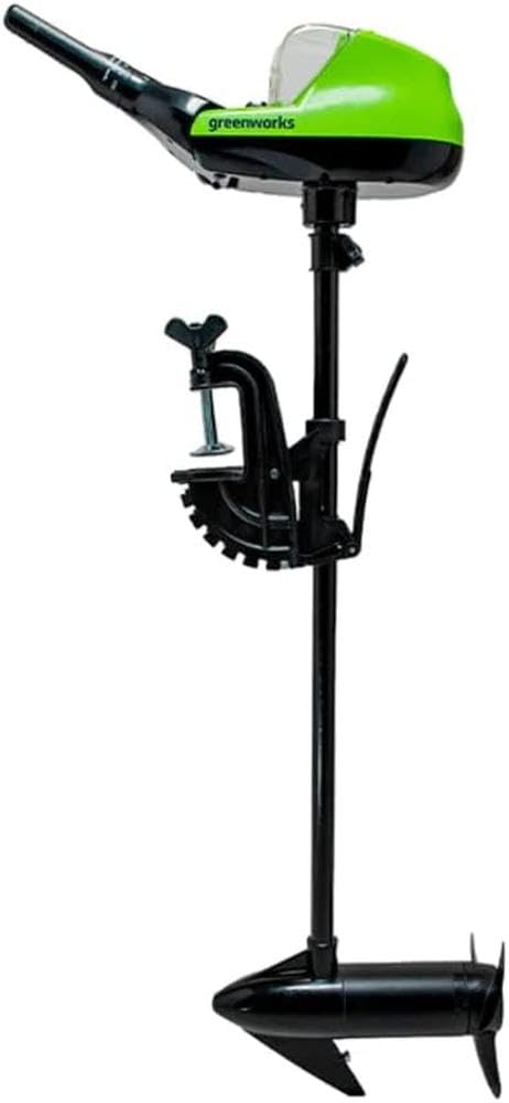 Greenworks 40V 55lbs Trolling Motor, 5Ah Battery and Charger Included Greenworks
