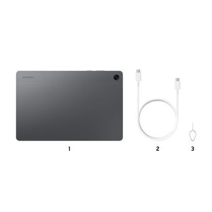 Samsung Galaxy Tab A11+ (CAD Version & Warranty) - Gray 256GB, 11" Android Tablet, External Storage Support, Headphone Jack, 25W Fast Charging 🍁 All In One Marketplace Canada