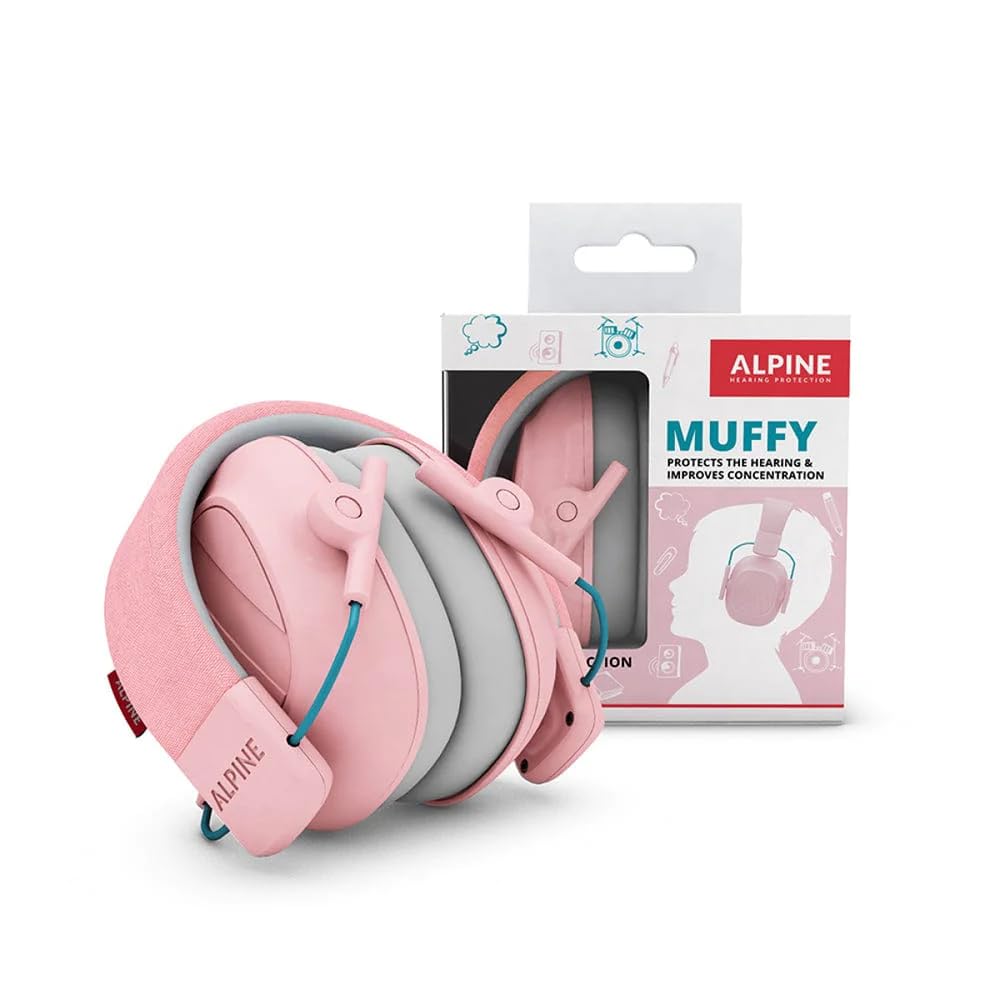 Alpine Muffy - Noise Cancelling Headphones for Kids - CE & ANSI Certified - Earmuffs for Autism - Kids Ear Protection for Sensory & Concentration Aid - Yellow 🍁 All In One Marketplace Canada