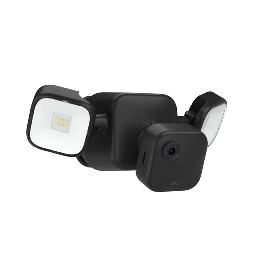 Blink Outdoor 4 Floodlight Camera — Wireless smart security camera, 700 lumens, two-year battery life, enhanced motion detection, Sync Module Core included — 1-camera system - Available at All In One Marketplace Canada