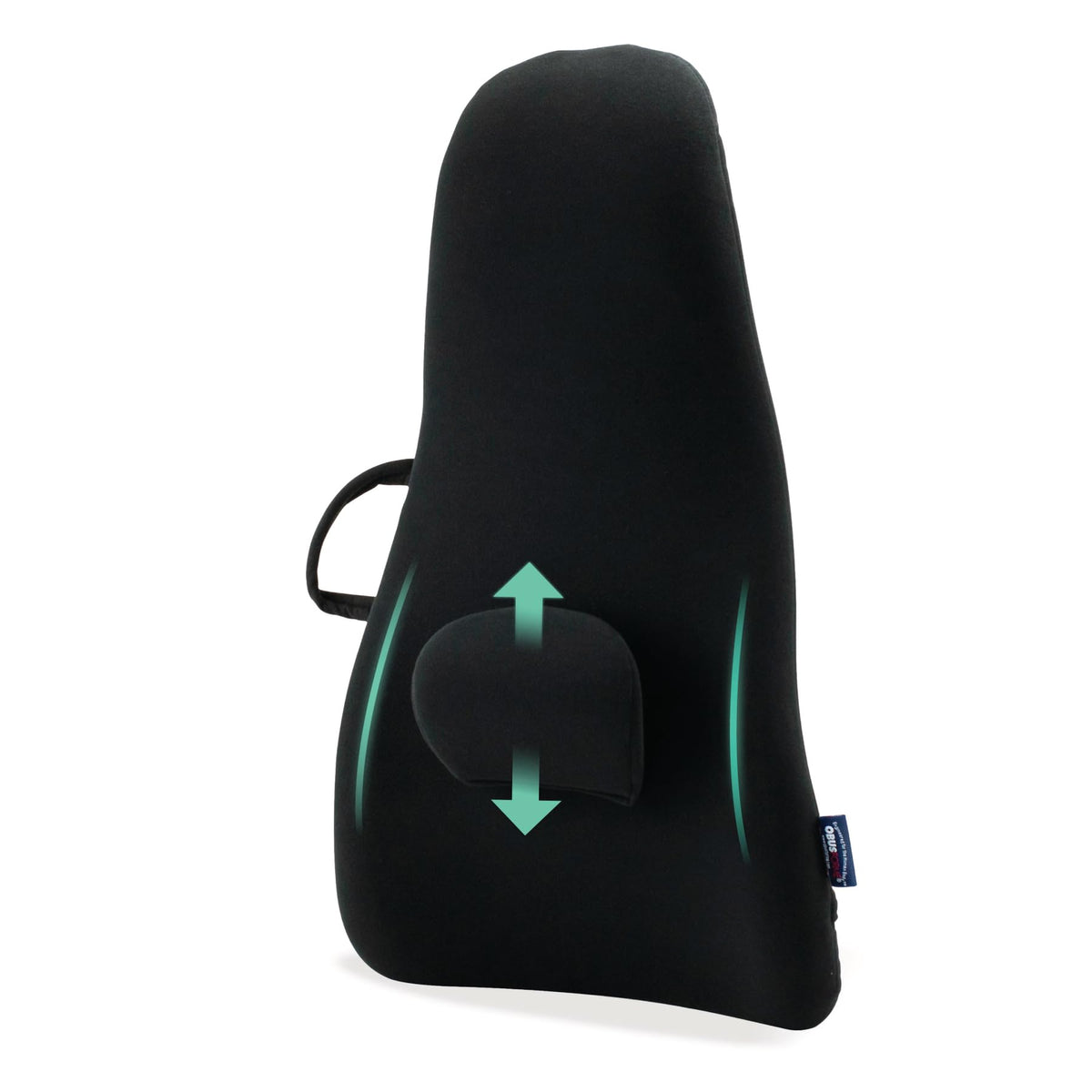 ObusForme HighBack Backrest Support – Extra-Tall Ergonomic Lumbar Cushion for Office & Gaming Chair | Rigid Full-Back Frame + Removable Lumbar Pad
