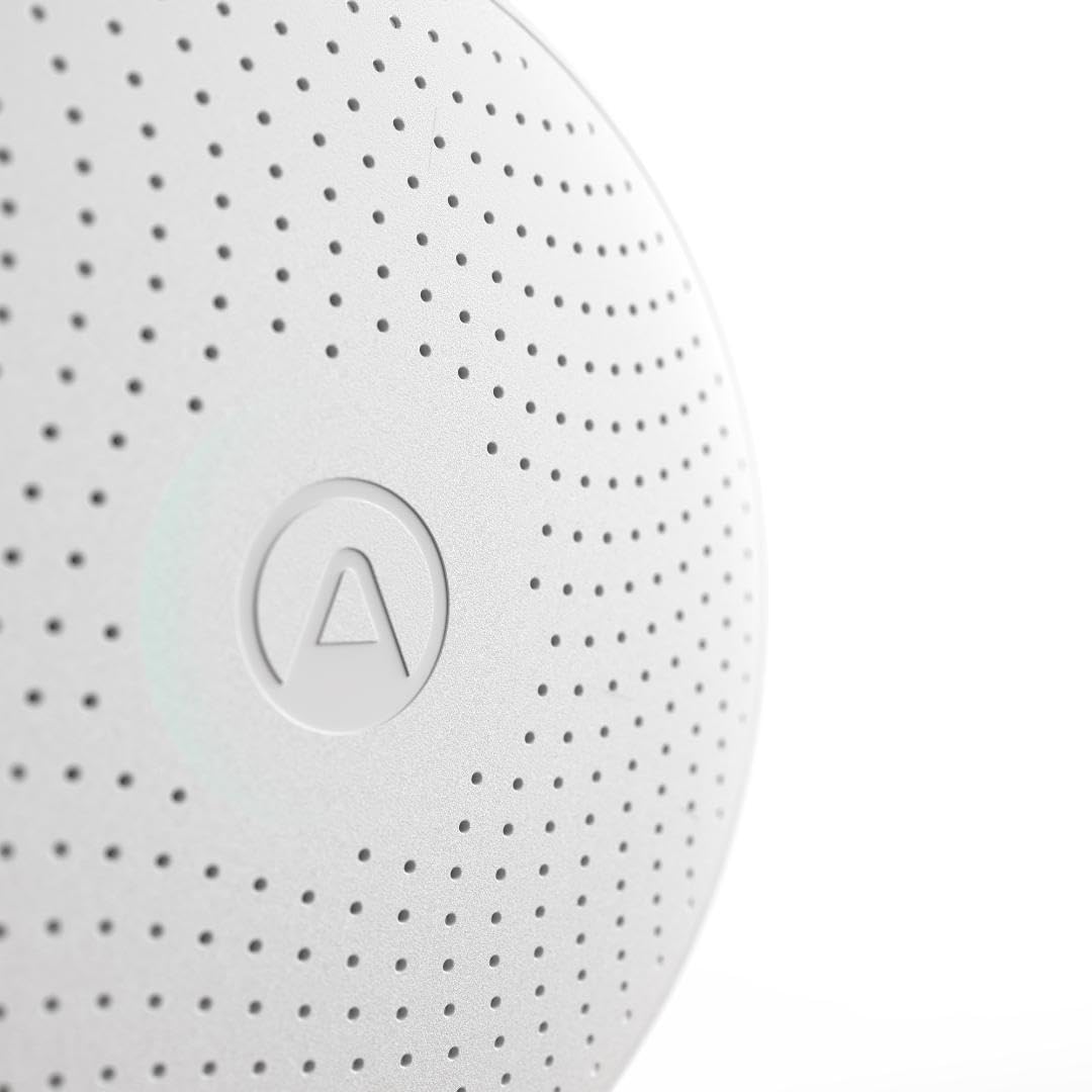 AIRTHINGS Wave Plus Indoor Air Quality Monitor with Radon Detection Free App & Web Dashboard Easy-to-Use Radon, Tvocs, Co2, Temperature, Humidity & Air Pressure “ Bluetooth Battery Operated,White 🍁 All In One Marketplace Canada