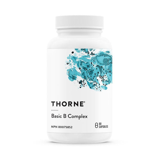 Thorne B Complex - B Vitamins in Their Active Forms - 60 Capsules - Available at All In One Marketplace Canada