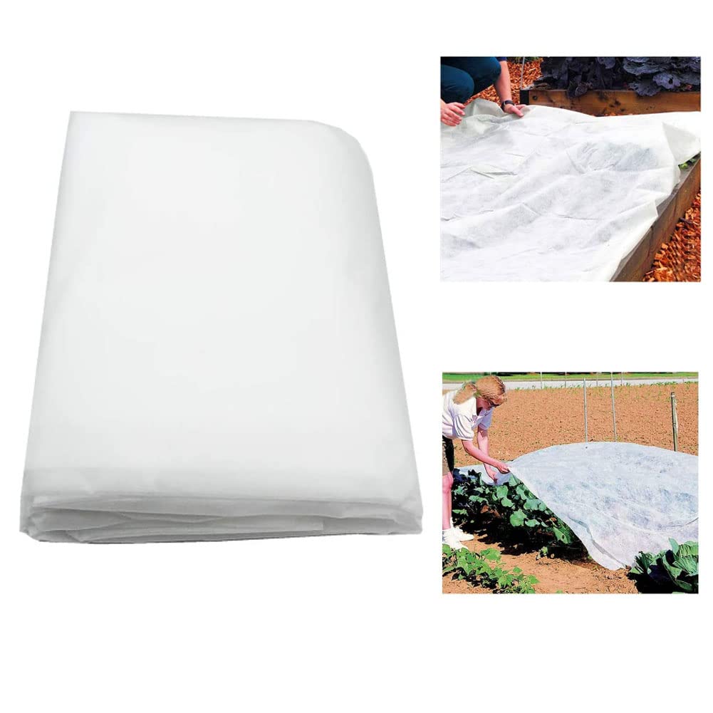19.6 x 6.5 Ft Winter Plant Covers Freeze Protection -Warm Rectangle Plant Protection Cover, Frost Cloth Blanket Protecting Fruit Tree Potted Plants from Freezing Animals Eating (19.6 x 6.5 Ft) 🍁 All In One Marketplace Canada