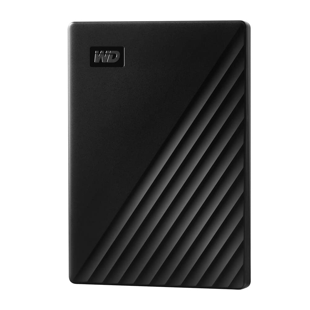 WD 2TB My Passport Portable External Hard Drive HDD, USB 3.0, USB 2.0 Compatible, Black - WDBYVG0020BBK-WESN Western Digital