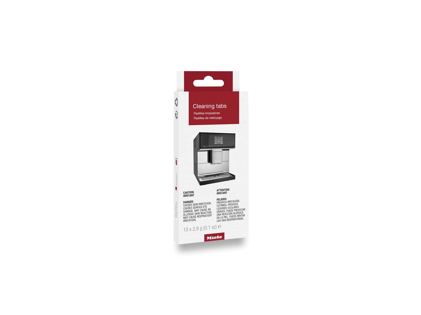 Miele Cleaning Tablets for Coffee Machines, 10 Tablets - 11201250 Miele