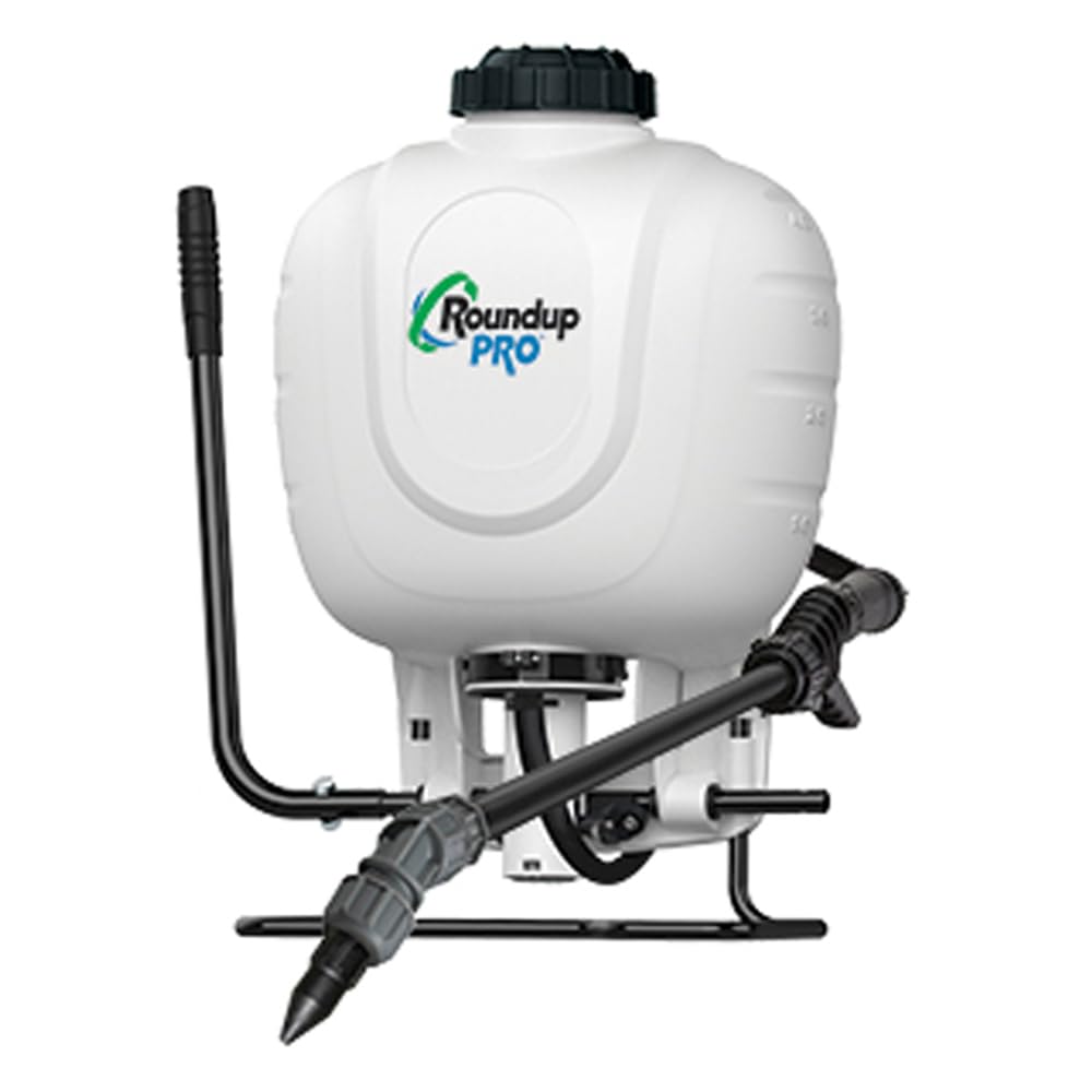 Roundup 190314 Backpack Sprayer for Fertilizers, Herbicides, Weed Killers and Insecticides, 4 Gallon Roundup