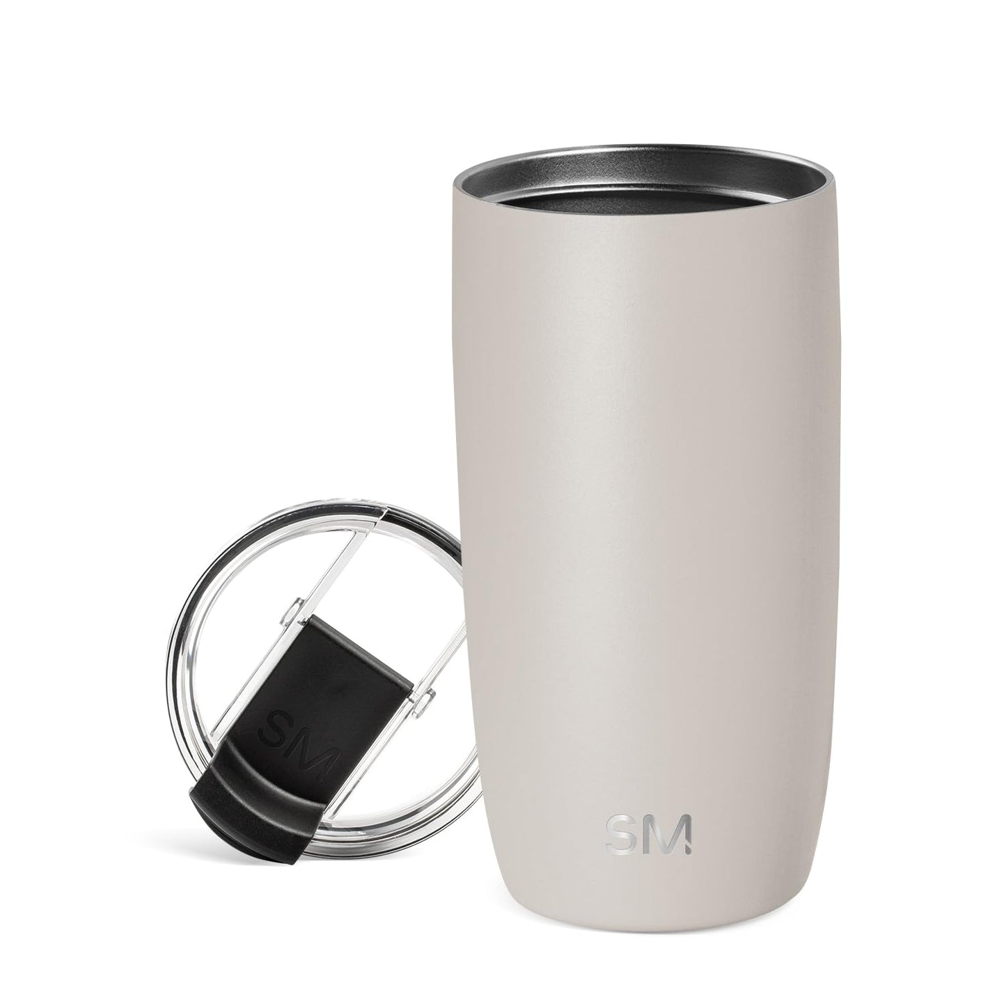 Simple Modern Travel Coffee Mug with Lid | 16oz | Beige Simple Modern