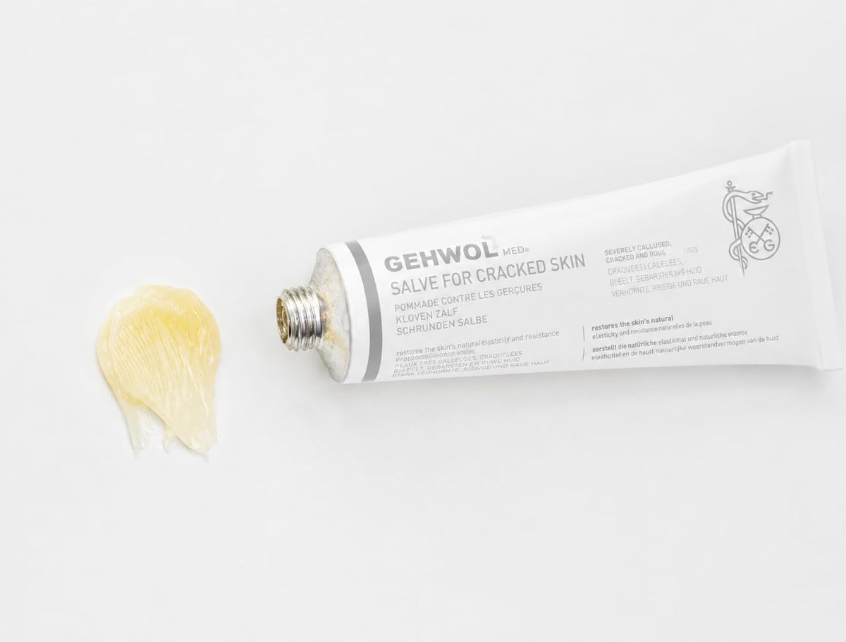 Gehwol Med Salve for Cracked Skin, 75 ml., transparent