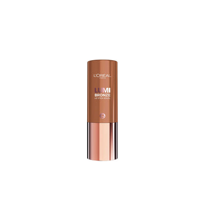L'Oréal Paris LUMI Bronzer Le Stick Soleil, Cream-to-powder Multi-Use Bronzer Stick, Buildable & Blendable Contour, Non-Cakey Finish, 110 Toasted Sunlight, 9g - Available at All In One Marketplace Canada