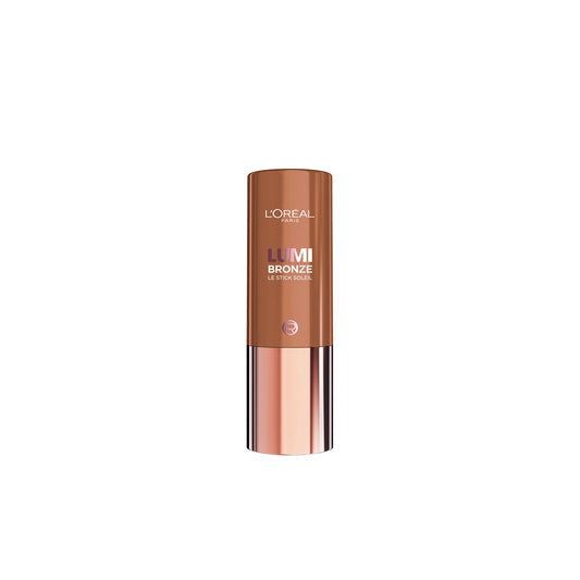 L'Oréal Paris LUMI Bronzer Le Stick Soleil, Cream-to-powder Multi-Use Bronzer Stick, Buildable & Blendable Contour, Non-Cakey Finish, 110 Toasted Sunlight, 9g - Available at All In One Marketplace Canada