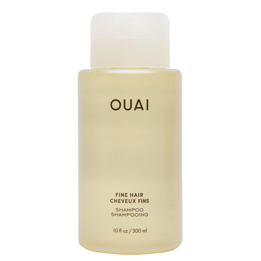 OUAI Fine Hair Shampoo - Biotin Thickening Shampoo for Flat, Thin Hair - Volumizing & Strengthening Keratin & Chia Seed Oil for Women & Men - Lightweight, Color-Safe, Sulfate Free, 10 Oz - Available at All In One Marketplace Canada