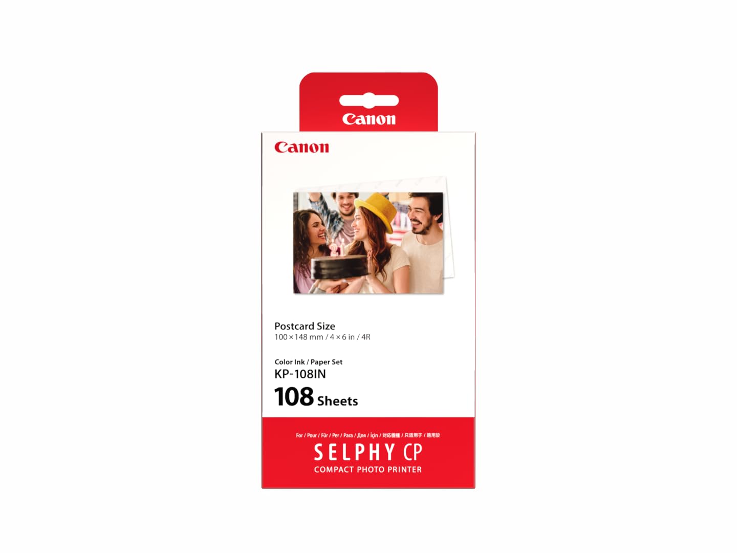 Canon Selphy Ink and Postcard Paper Value Set (3115B001) Canon