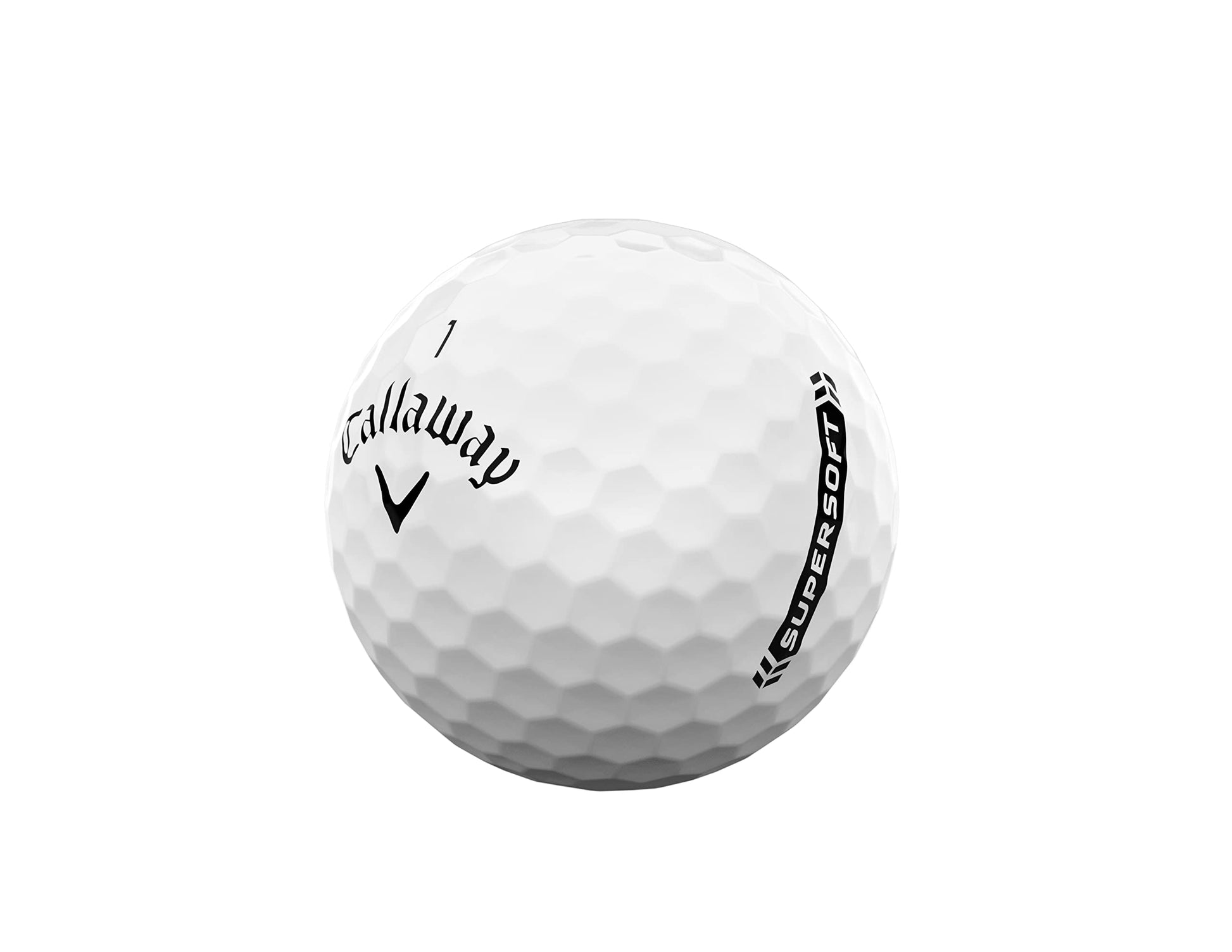Callaway Golf Supersoft Golf Balls (2023, White)