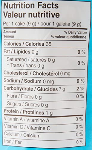 Crispy Minis Gluten-Free Original Large Rice Cakes, 127 g (Pack of 12)