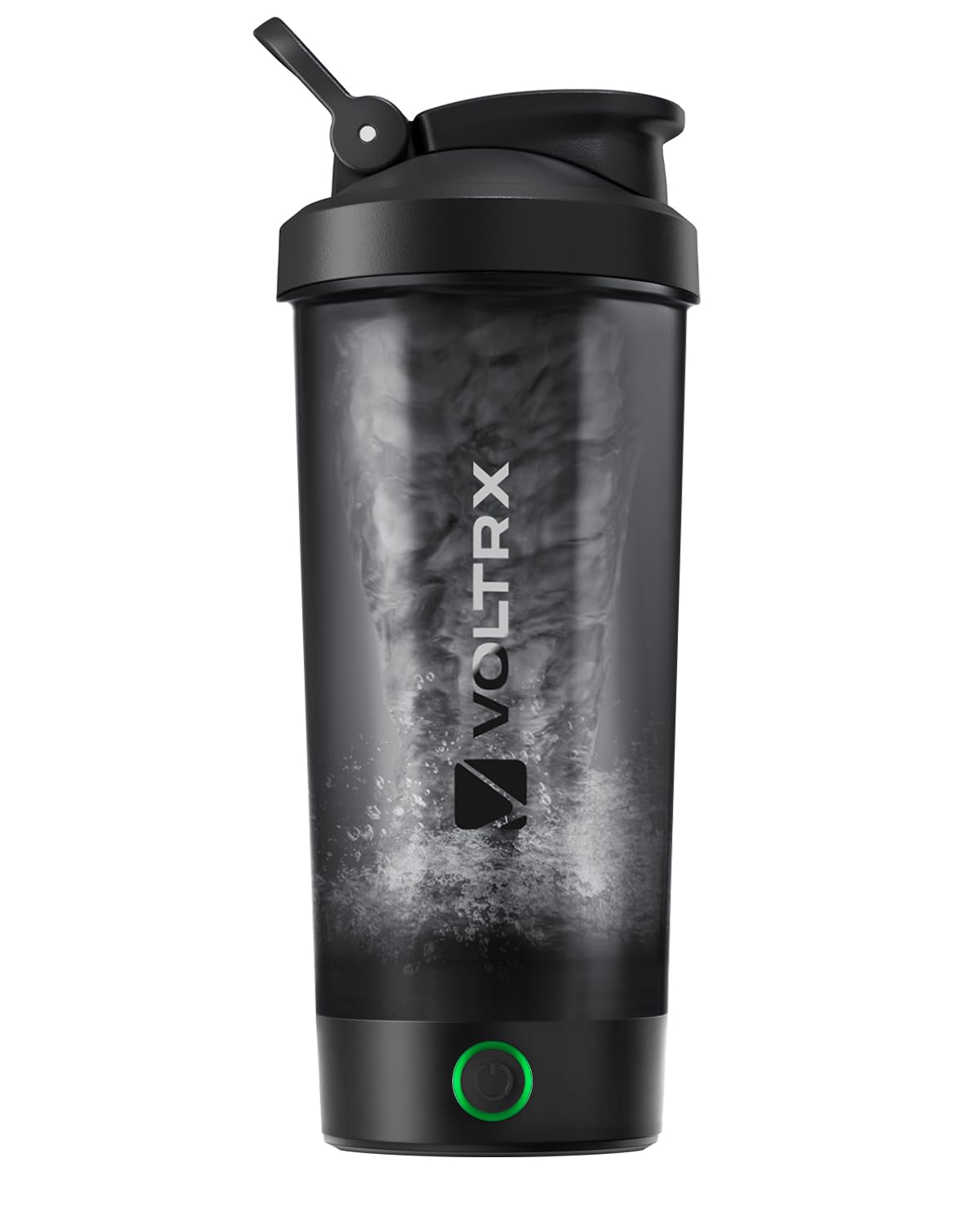 VOLTRX Protein Shaker Bottle, Titanus USB C Rechargeable Electric Protein Shake Mixer, Shaker Cups for Protein Shakes and Meal Replacement Shakes, BPA Free, 24oz - Available at All In One Marketplace Canada