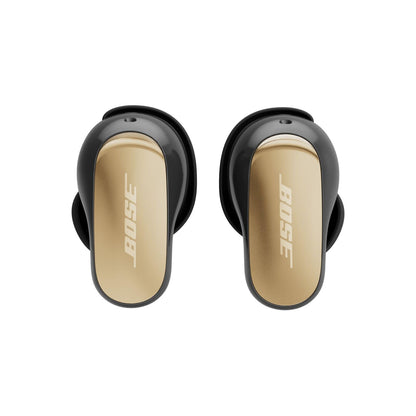 Bose QuietComfort Ultra Earbuds (2nd Gen) - Wireless Noise Cancelling Earbuds with Mic, Immersive Audio, USB-C Charging, Up to 6 Hours Battery, IPX4 Rating, Desert Gold - Limited Edition BOSE