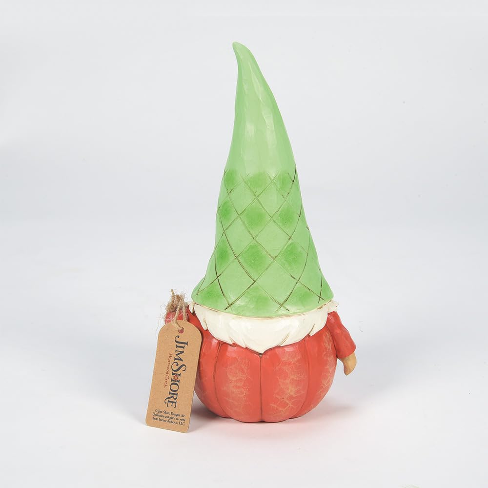 Figurine Enesco Jim Shore Heartwood Creek, gnome d'Halloween avec citrouille et bonbons, 17,7 cm, multicolore
