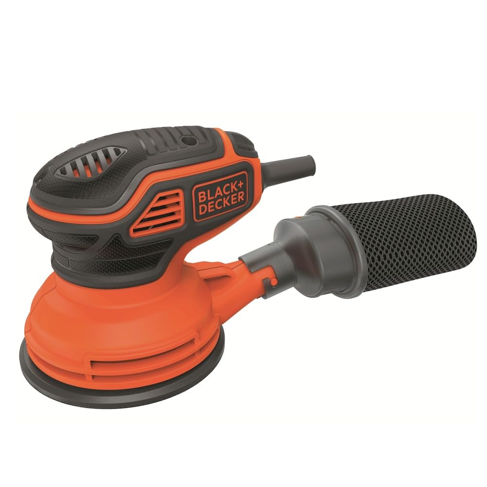BLACK+DECKER 2.4 Amp 5 in. Electric Random Orbit Sander (BDERO600) BLACK+DECKER