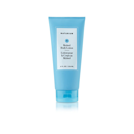 Naturium Skin-Renewing Retinol Body Lotion | Moisturizing & Firming Cream, With Allantoin & Shea Butter | 8 FL OZ / 234 ml - Available at All In One Marketplace Canada