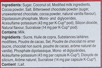 Tim Hortons Hot Chocolate K-Cup Pods, 20 Single Serve Capsules