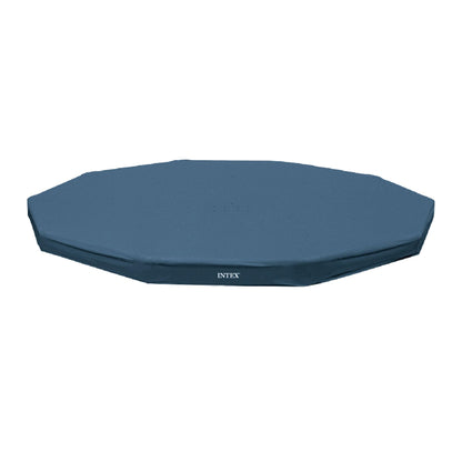 Intex 28031E 12 Foot Round Above Ground Swimming Pool Cover, (Pool Cover Only) Intex