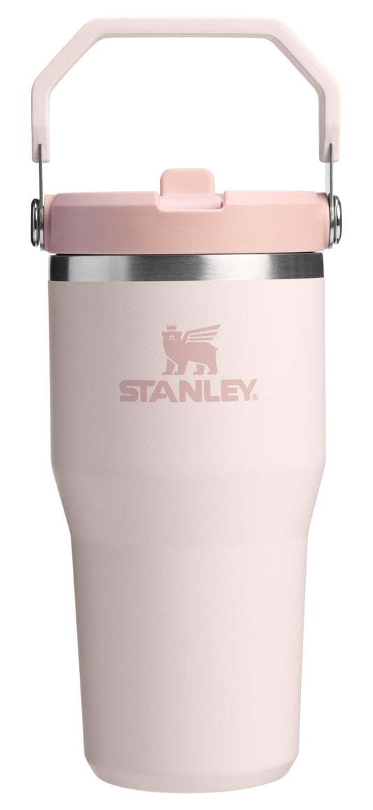 Stanley IceFlow 2.0 Flip Straw Tumbler with Handle 20 oz | Twist On Lid and Flip Up Straw | Leakproof Water Bottle | Insulated Stainless Steel | BPA-Free | Rose Quartz 🍁 All In One Marketplace Canada Stanley