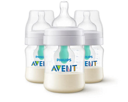 Philips Avent Anti-Colic Baby Bottle with AirFree Vent, Slow Flow, 4 oz 🍁 All In One Marketplace Canada