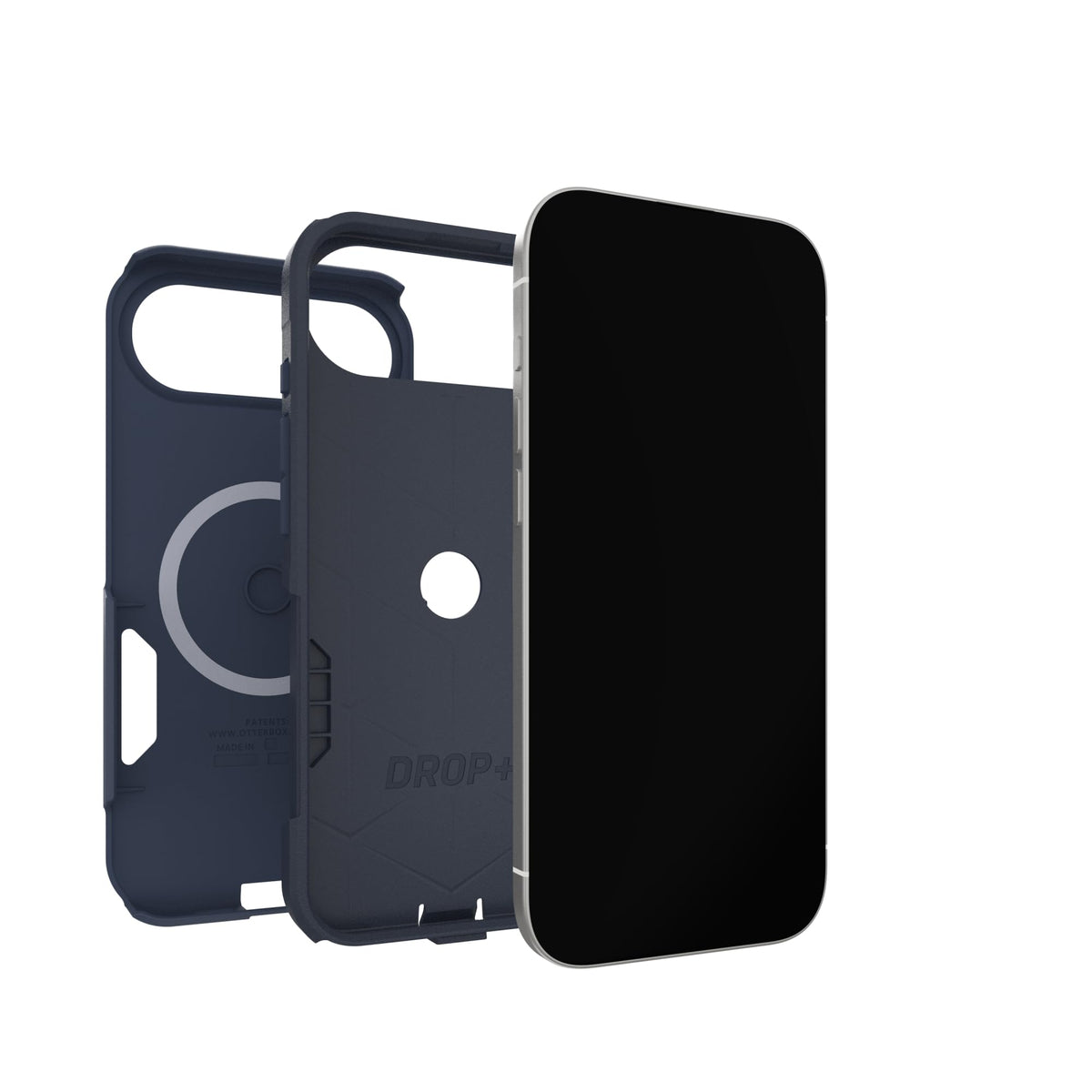 OtterBox iPhone Air Commuter Series Case - Blue Sentiment - Thin & Protective iPhone Case