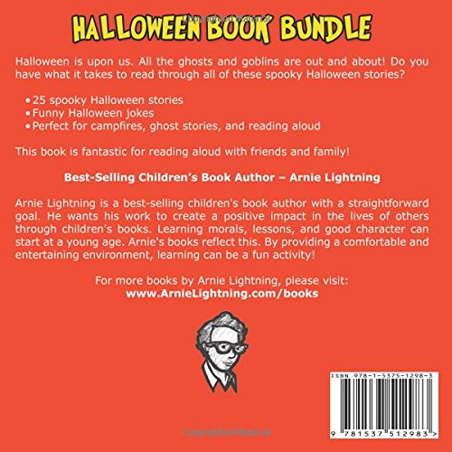 Pack de livres d'Halloween (4 livres en 1) : Histoires effrayantes pour enfants et blagues d'Halloween