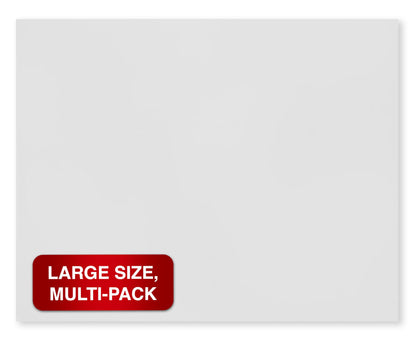 Merangue Bristol Board, Smooth 12-Point Coated Paper Craft Board, Versatile Poster Board, Art Supplies, 22" x 28", Pack of 24, White