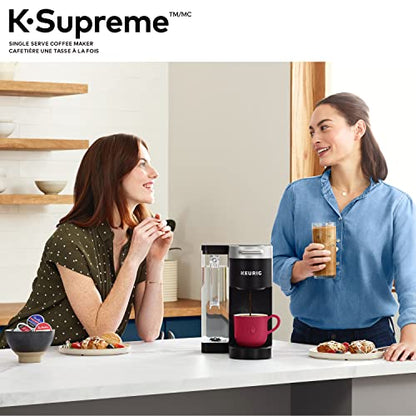 Keurig K-Supreme Single Serve K-Cup Pod Coffee Maker in Black with MultiStream Technology