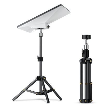 for Starlink Mini Tripod with Adapter(for Both 2025 New&Old Version), Adjustable Tripod Mount for Starlink Mini Dish, Portable Stand Mounting Kit for Star Link Mini Accessories for Outdoor Camping RV