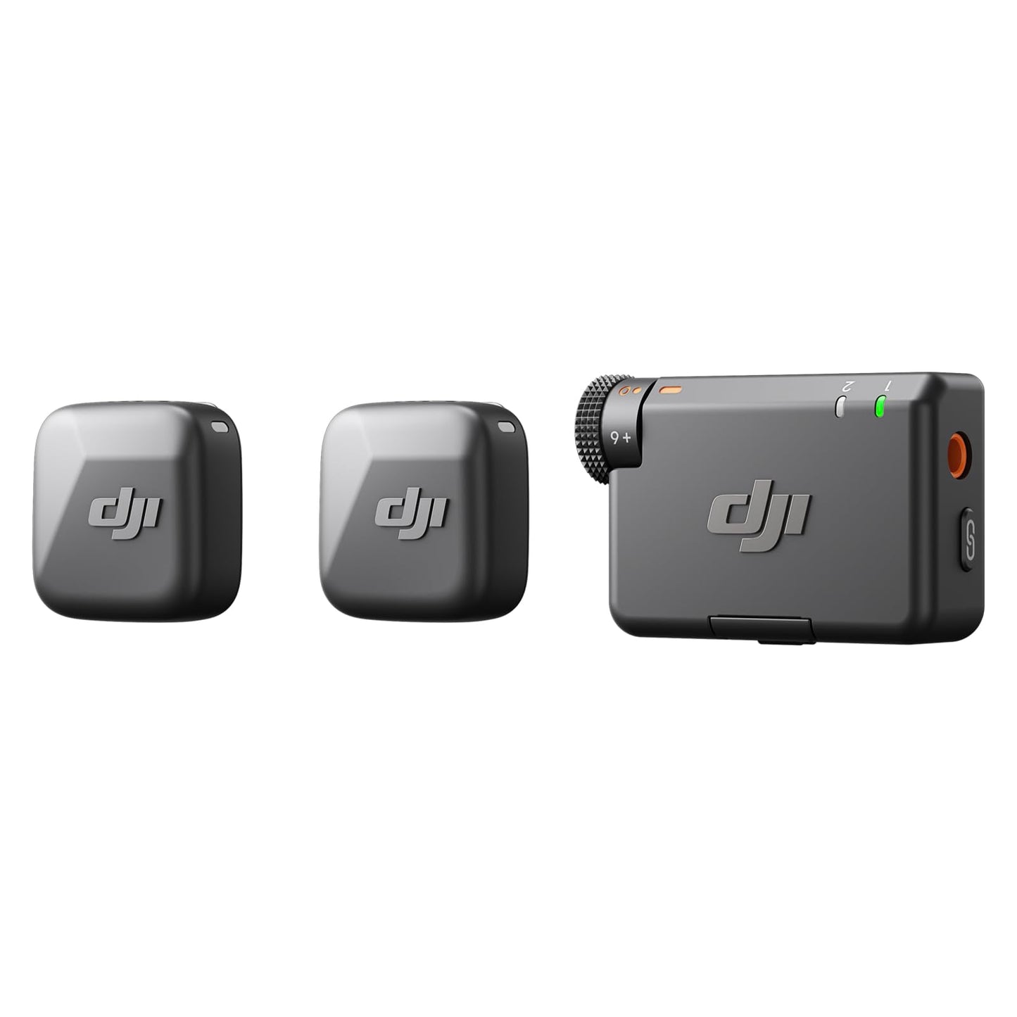 DJI Mic Mini (2 TX + 1 RX), Detail-Rich Audio, Wireless Lavalier Microphone for iPhone/Camera/Android, 2-Person Vlog, Team Production