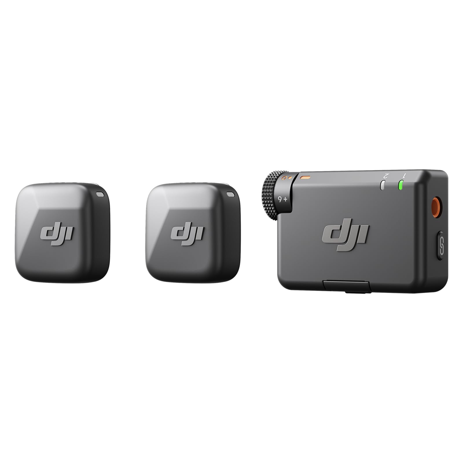 DJI Mic Mini (2 TX + 1 RX), Detail-Rich Audio, Wireless Lavalier Microphone for iPhone/Camera/Android, 2-Person Vlog, Team Production
